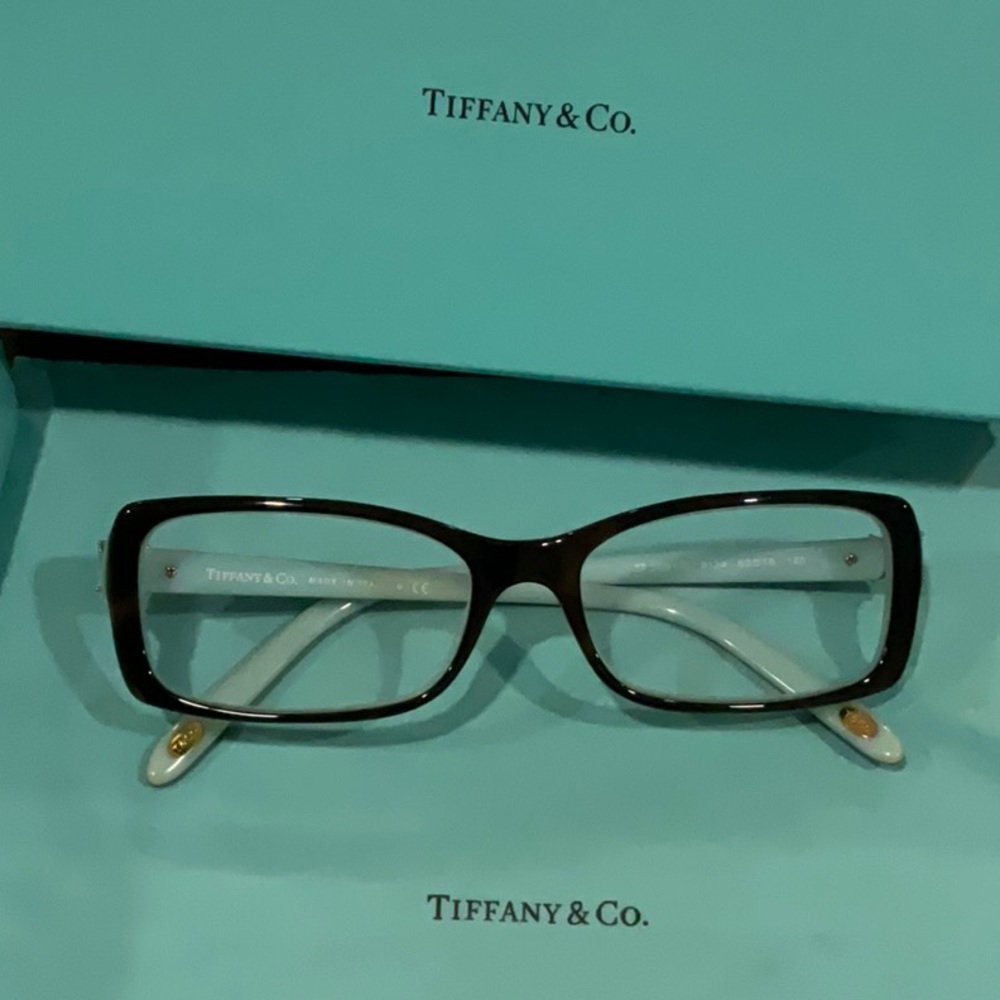 Tiffany & Co. Black and White Glasses - Picture 15 of 16
